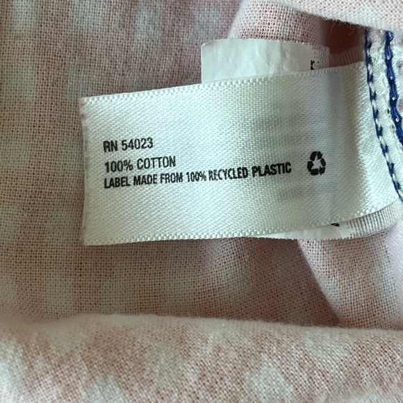 Baby Gap 100% Cotton Orange White Boys Button Down Shirt Size 3Yrs Fall Autumn - Picture 8 of 11